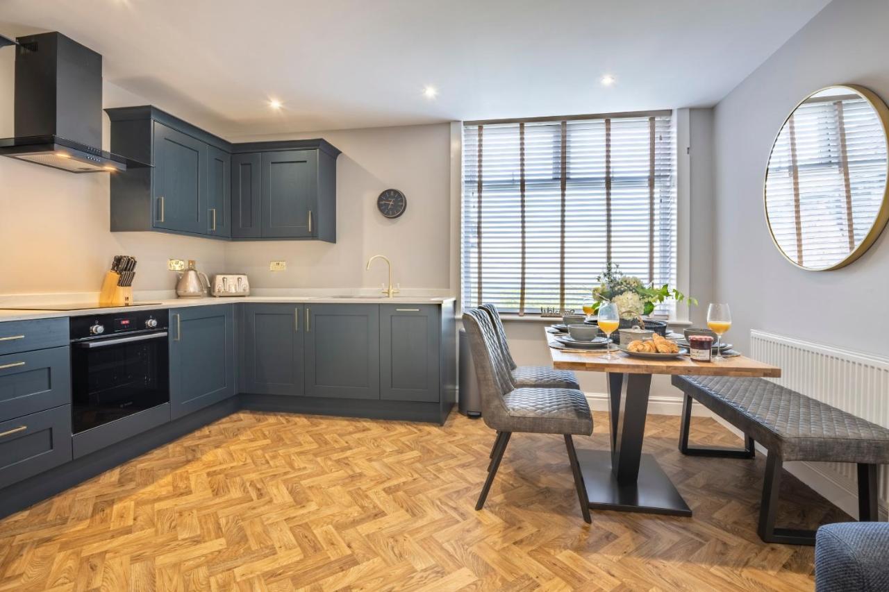 Luxury 2 Bed Apartment, Sea View, Near The Beach. Rhôs-on-Sea Eksteriør billede